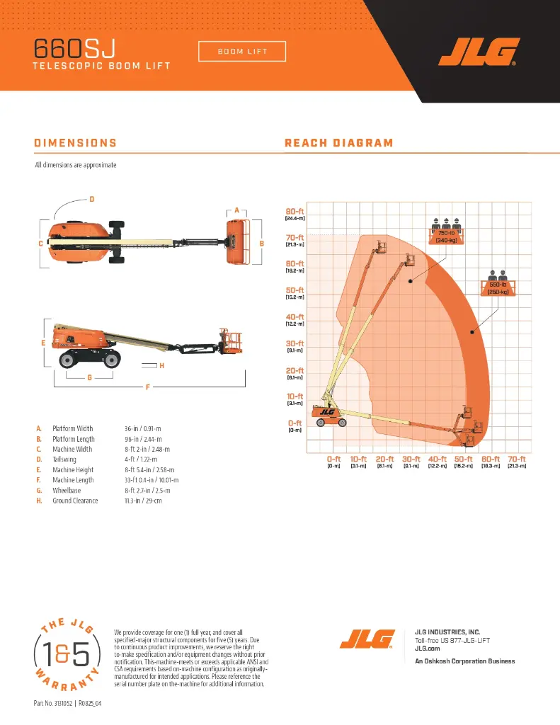 JLG 660SJ