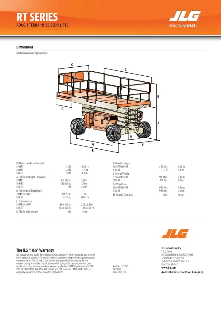 JLG 4394 RT