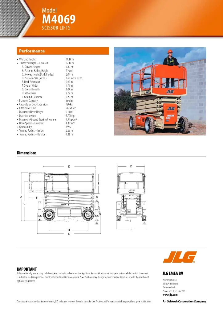 JLG M4069